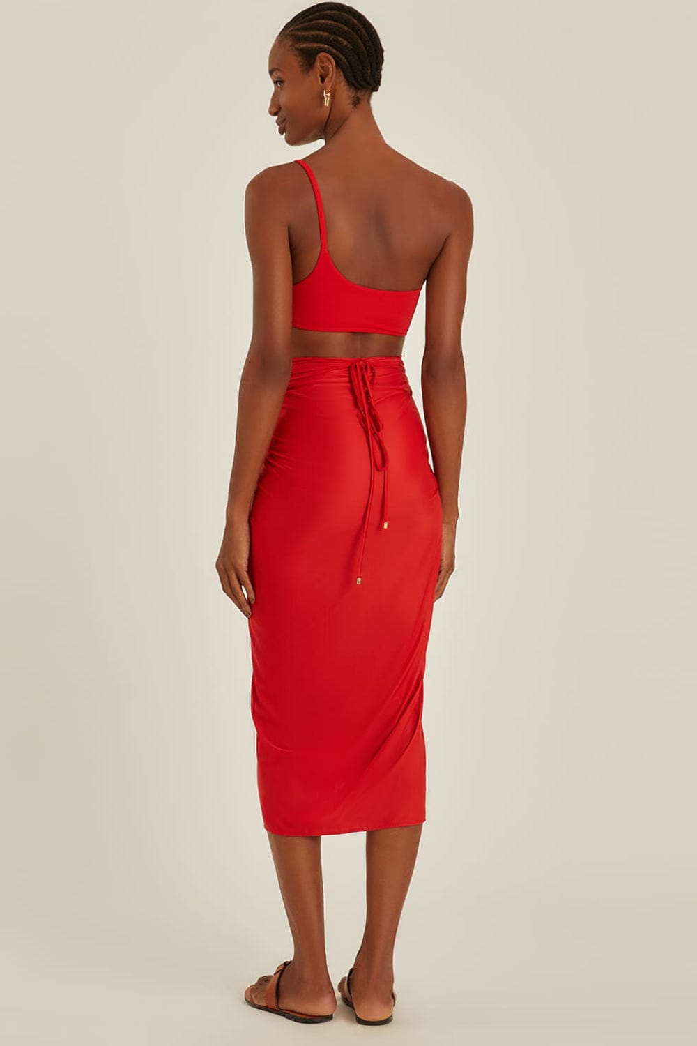 Lenny Niemeyer - Canga Pareô Vermelho Páprica