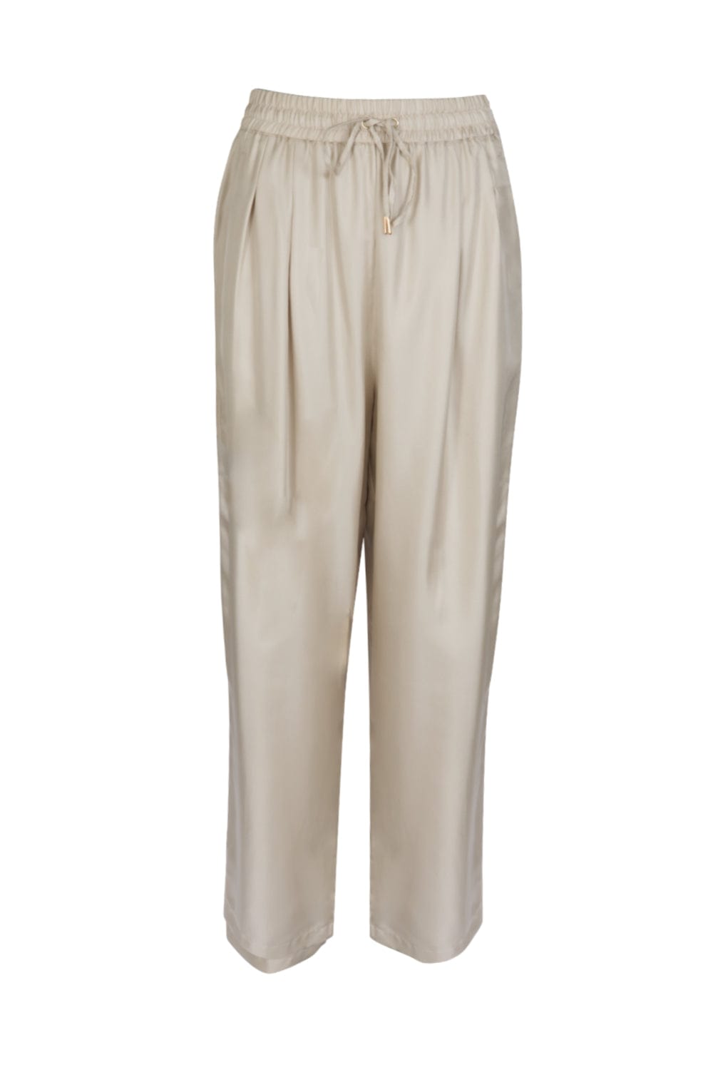 Silk Laundry - Calça Twill Slouch Bege