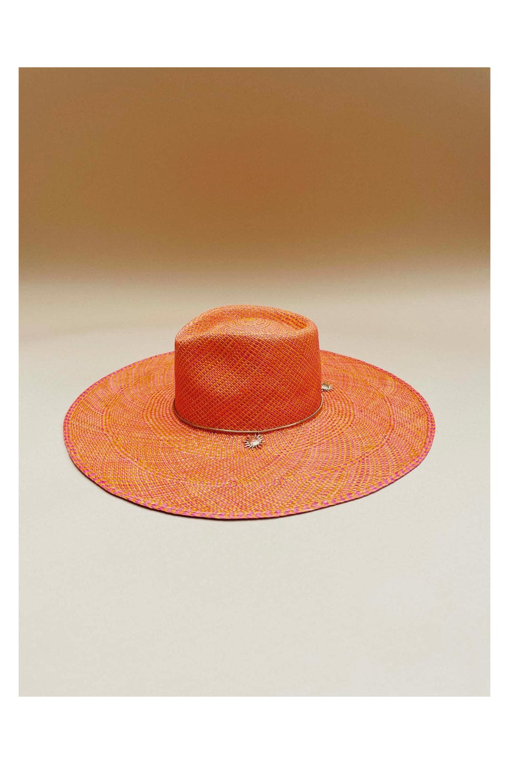 Van Palma - Chapéu de Palha Millie JR Laranja