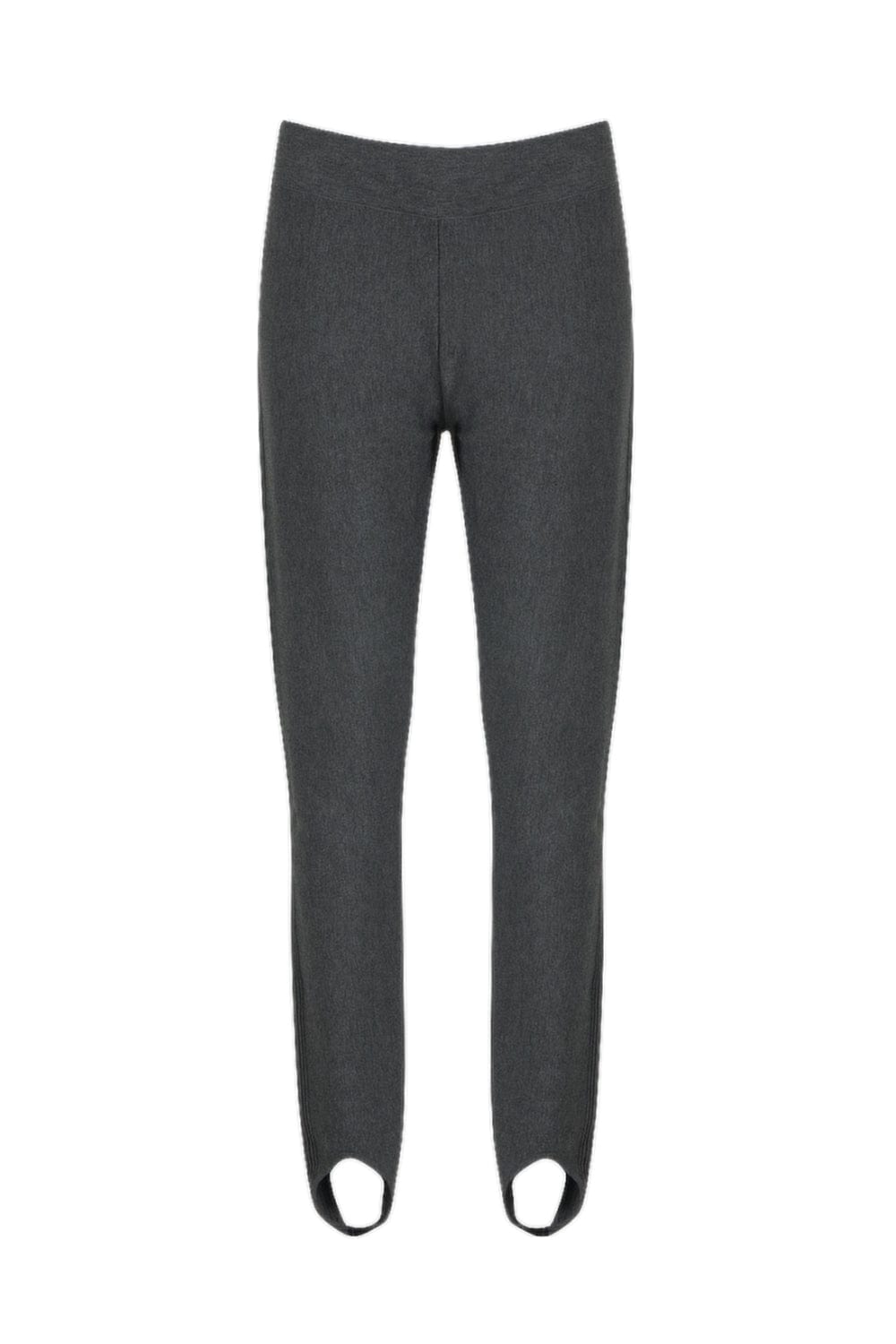 Viviane Furrier - Calça Legging Fuseau em Tricot Cinza