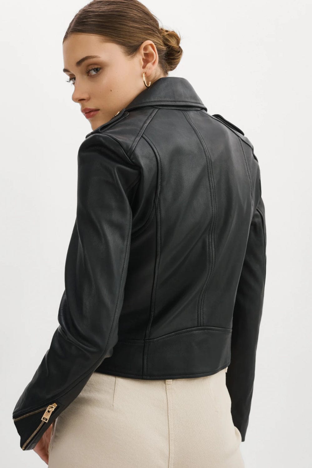 Lamarque - Jaqueta Couro Perfecto Donna 21 Preto