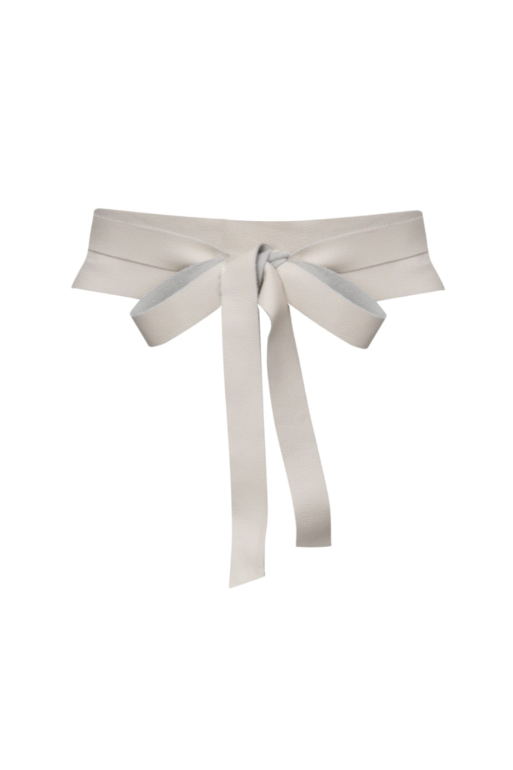 Mob - Cinto Faixa Couro Off White