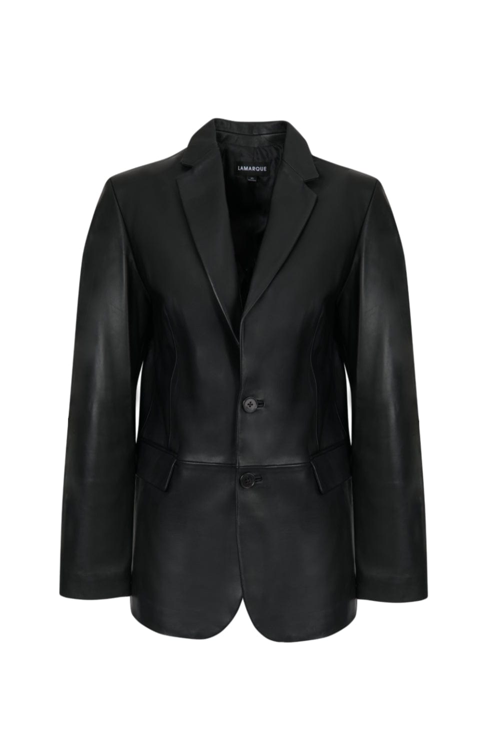 Lamarque - Blazer Couro Felina Preto