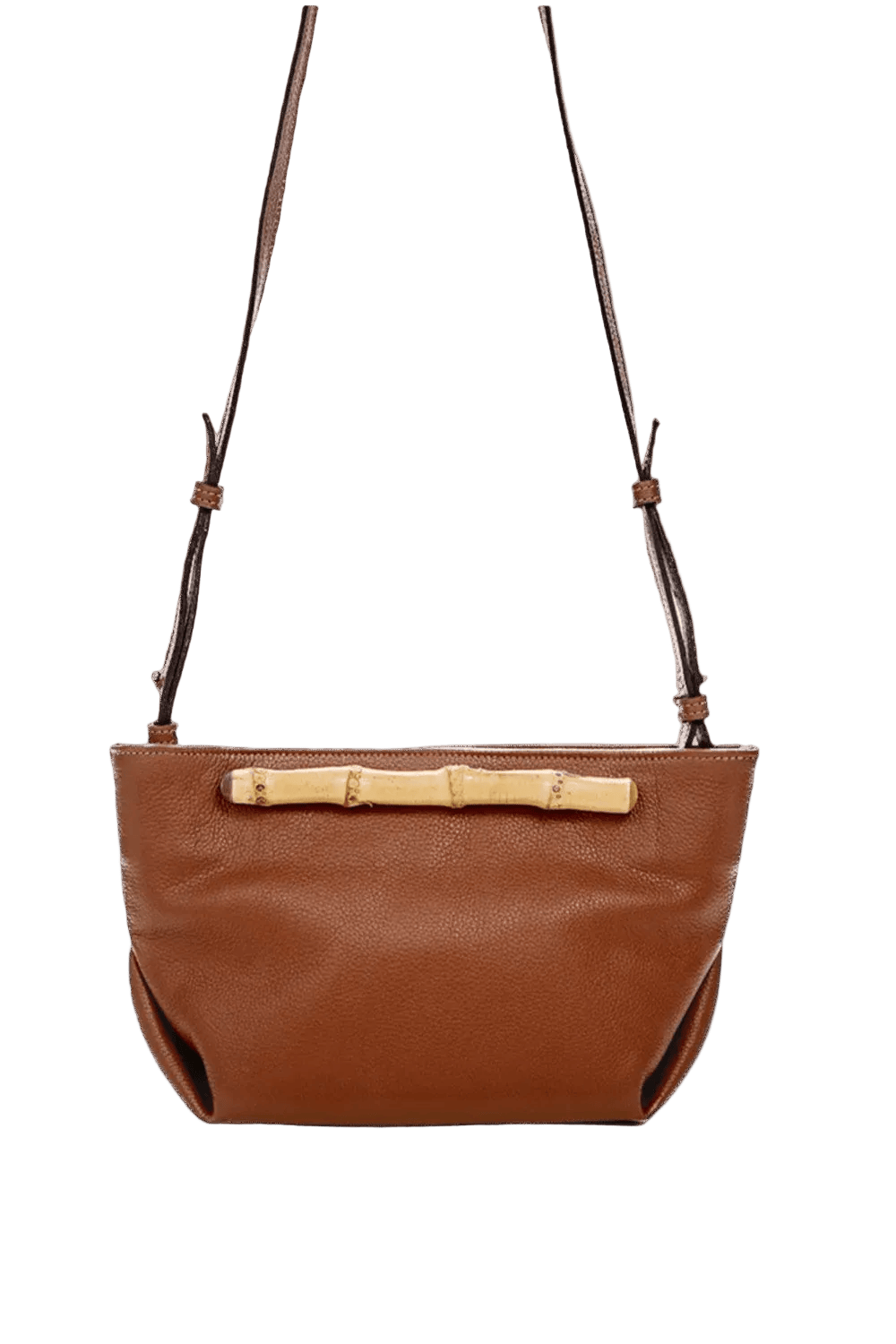 Glorinha Paranaguá - Bolsa Carteira Diana Couro Marrom
