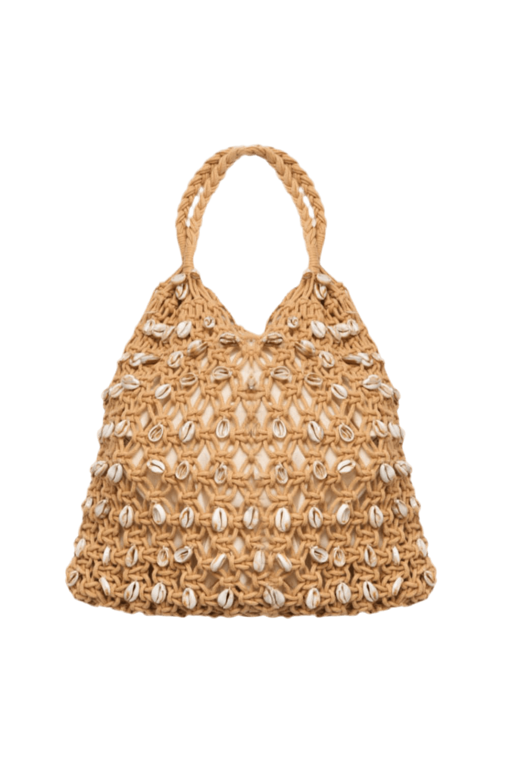 Bolsa Daniela de Crochet com Búzios