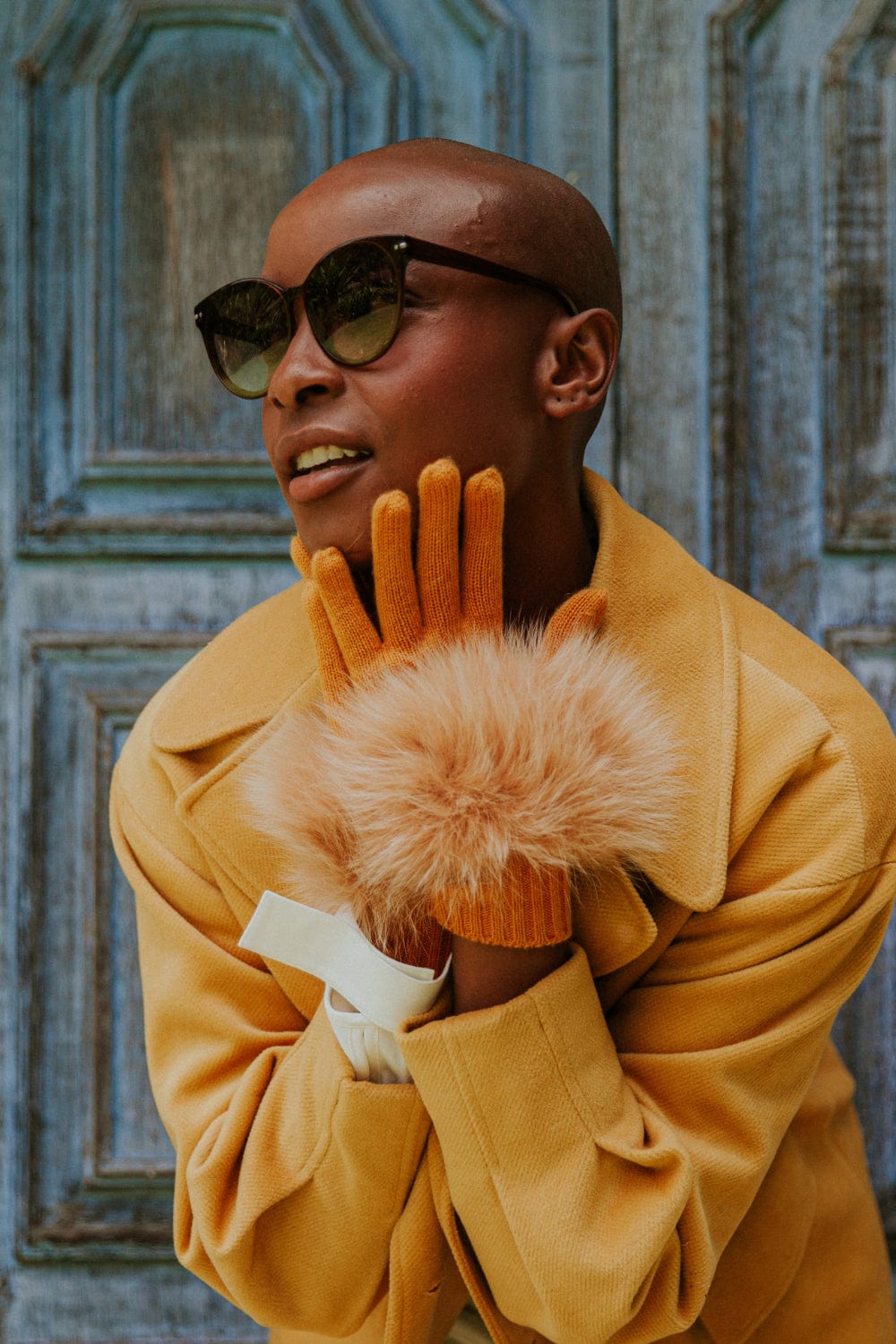 Alpo - Luvas de Lã Mostarda