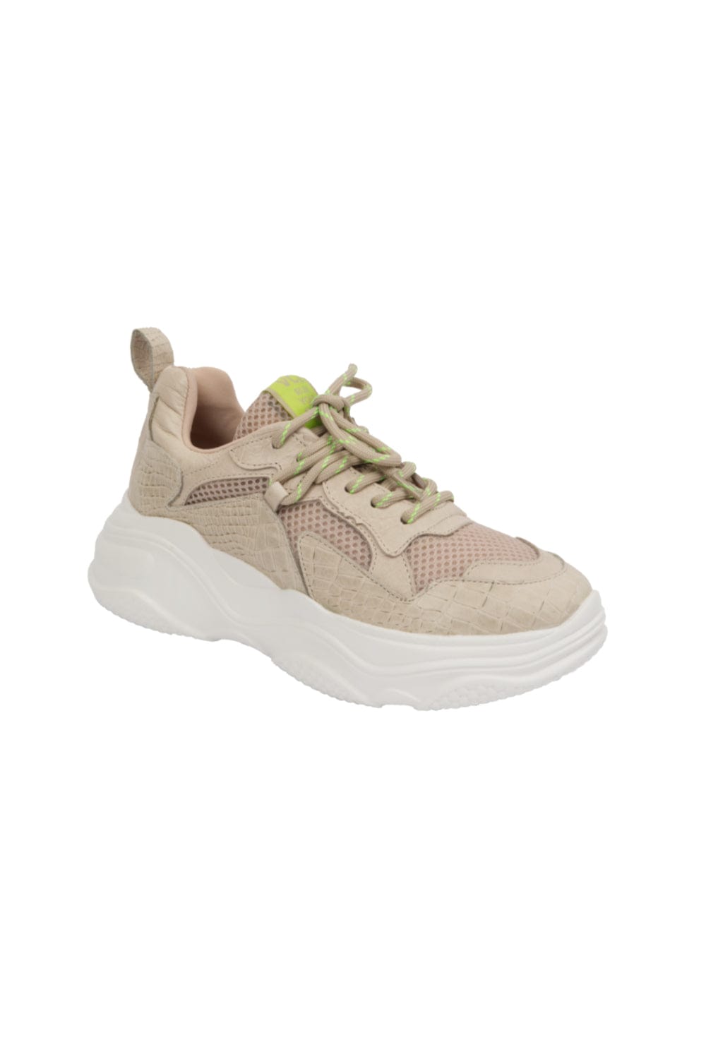 VICENZA - Tênis Croco Soft Shine Fog