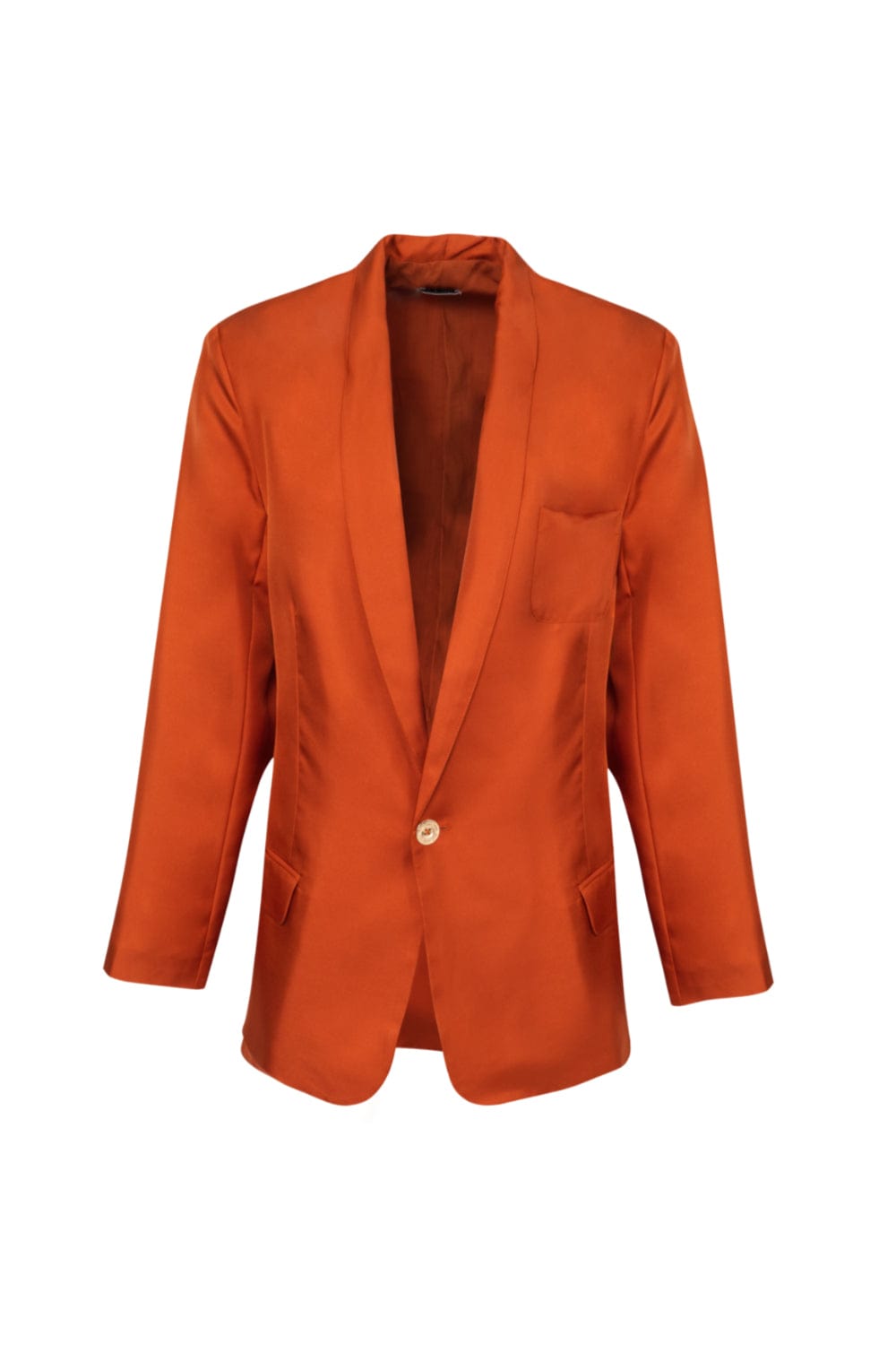 Silk Laundry - Blazer Twill Miami Seda Terracota