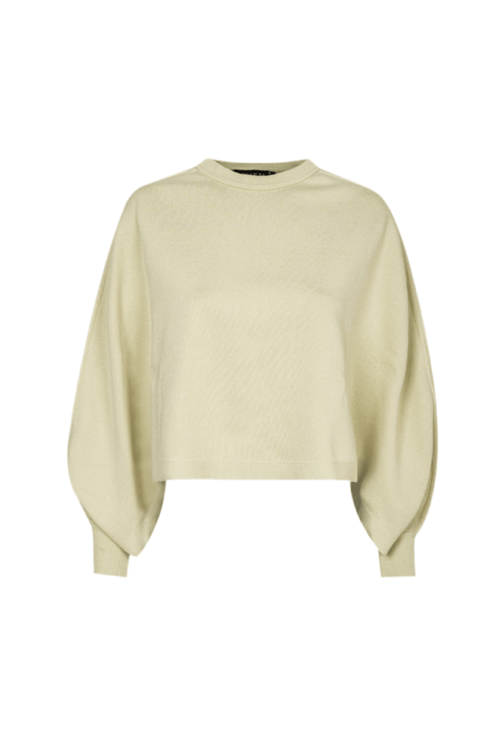 Coven - Blusa Manga Longa Moleton de Tricot Verde Sálvia