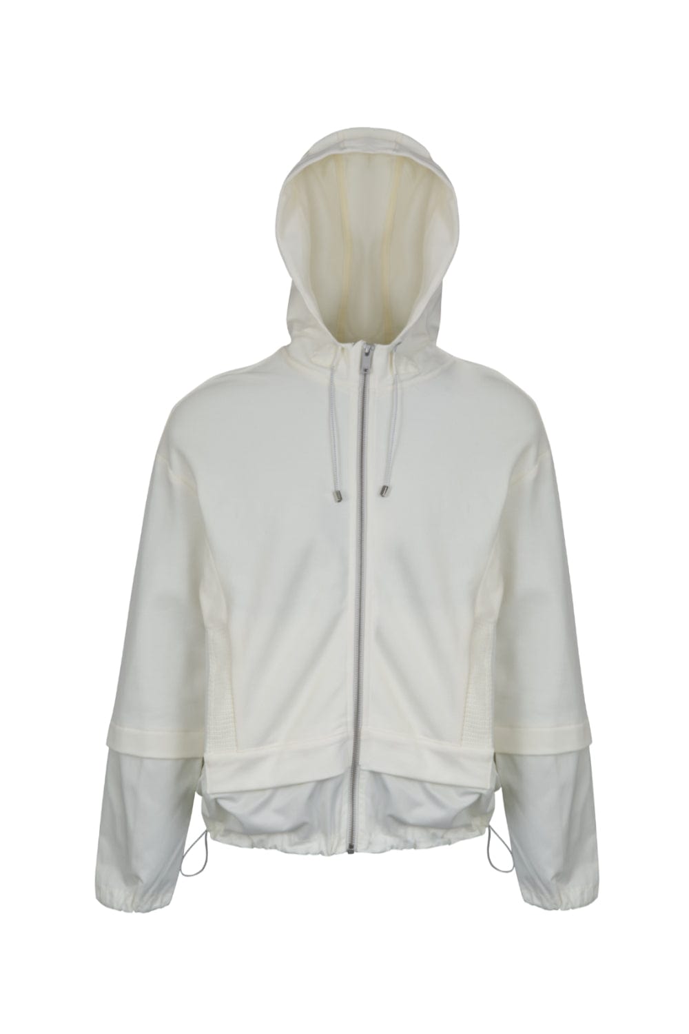 Quo Pure Touché - Blusa Manga Longa com Capuz Ekva Off White