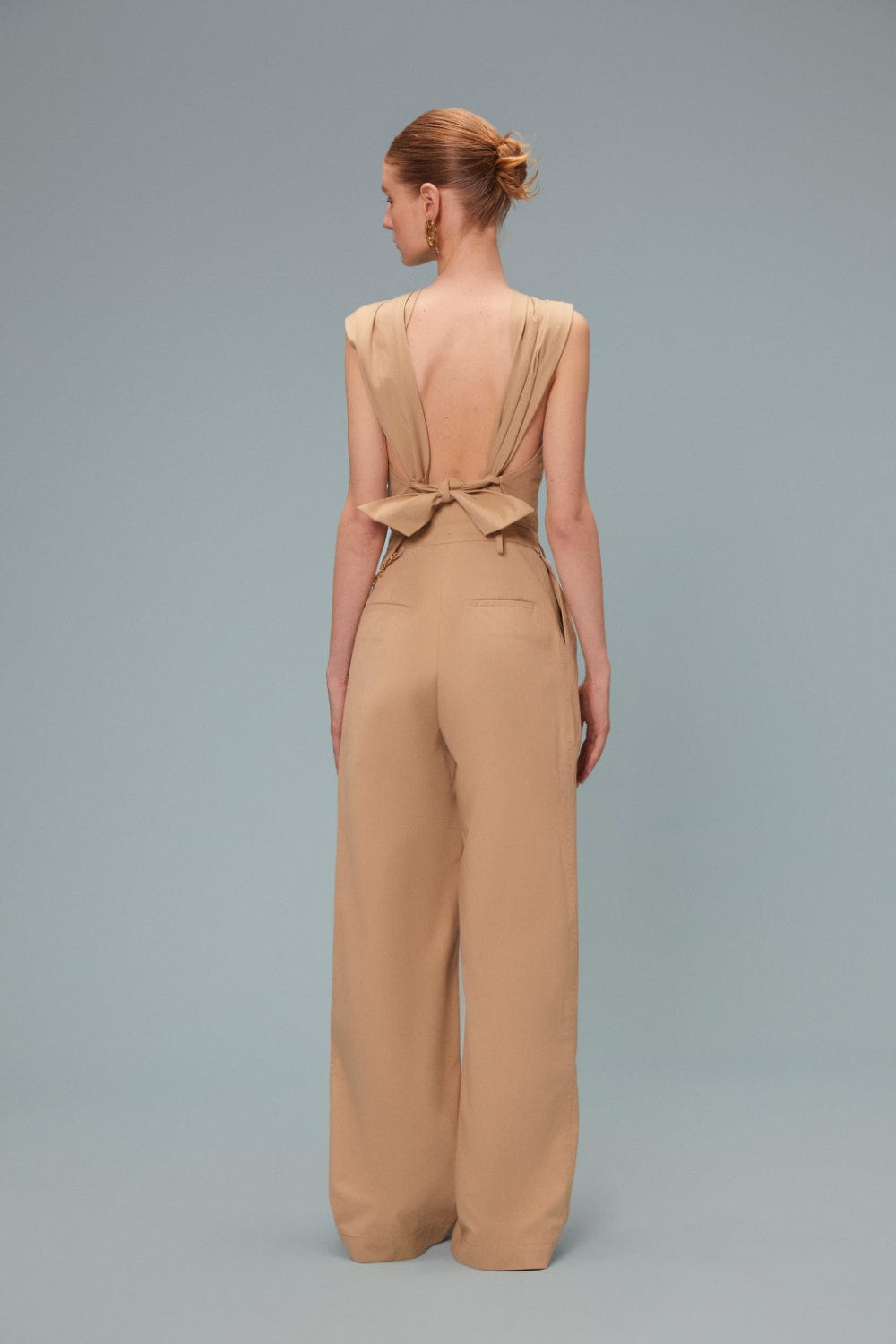 Coven - Macacão Algodão Premium Bola Corrente Caramelo