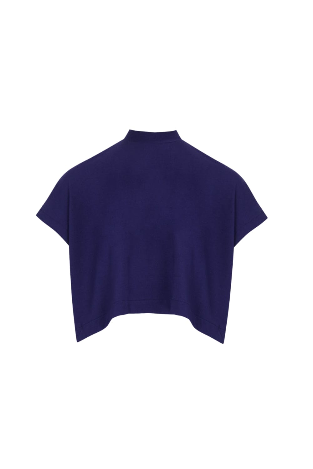 Lenny Niemeyer - Blusa Manga Curta Telma Mare Azul Marinho