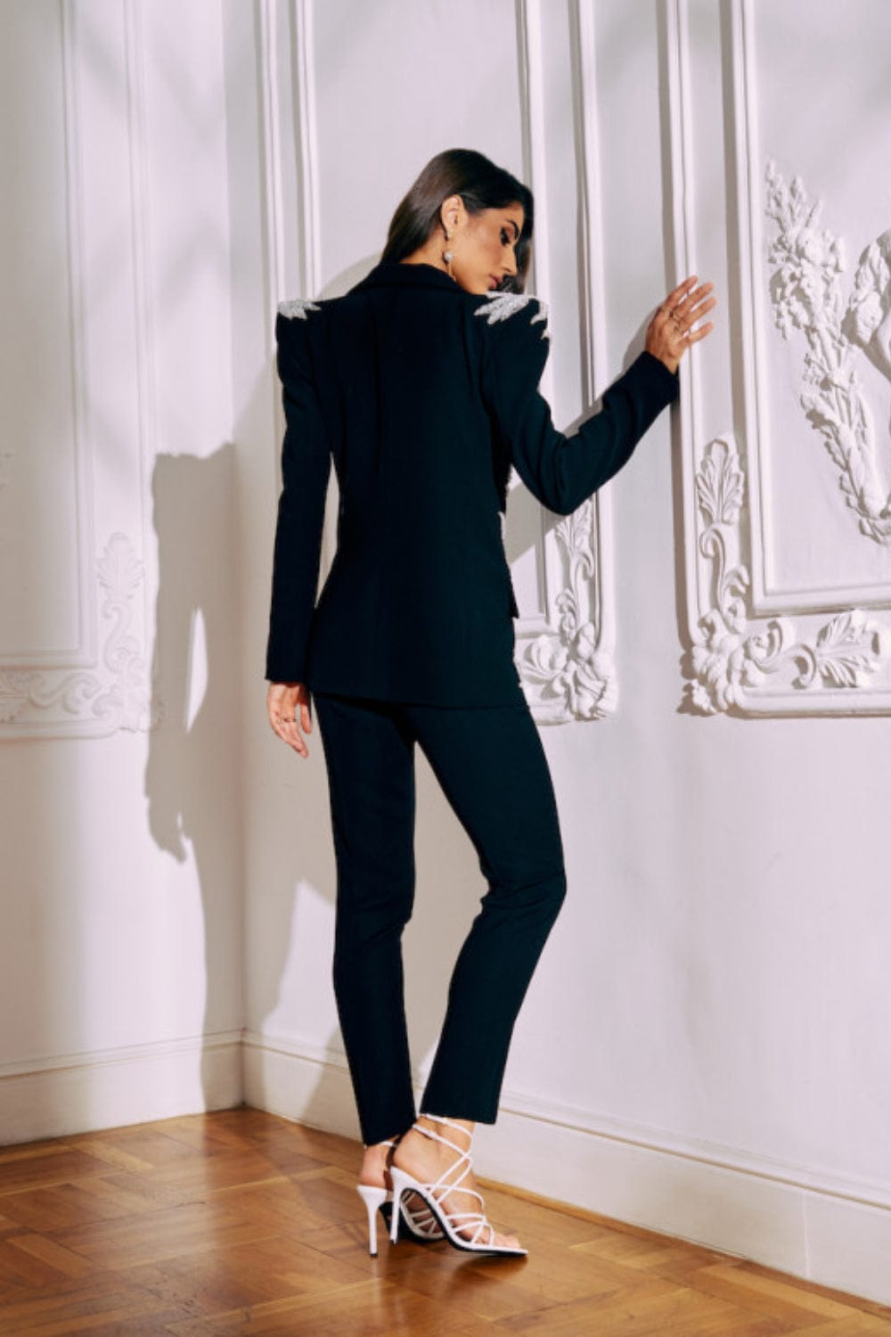 M Marquise - Calça Alfaiataria Rima Preto