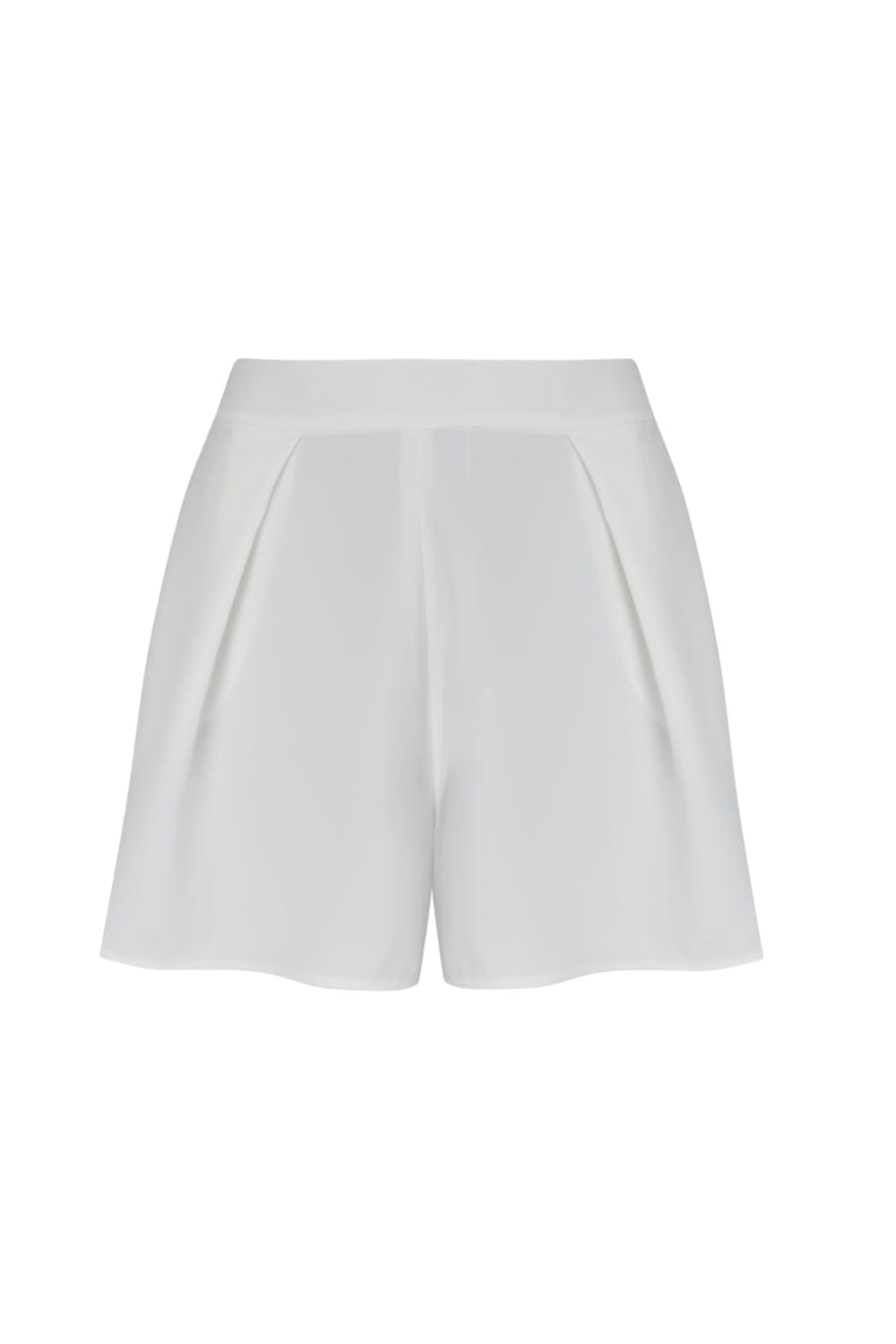 Glória Coelho - Short Crepe Isabella Fiorentino Off White