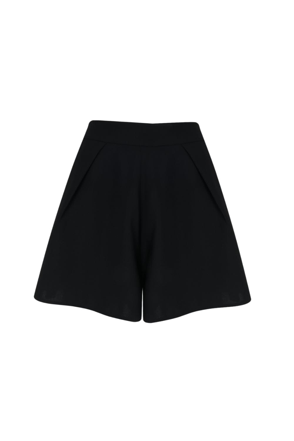 Glória Coelho - Short Crepe Isabella Fiorentino Preto
