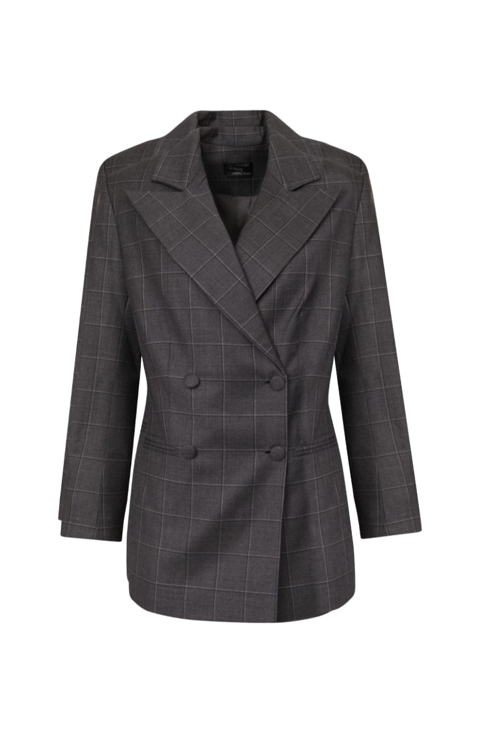 M Marquise - Blazer em Lã Virgem Kai Xadrez