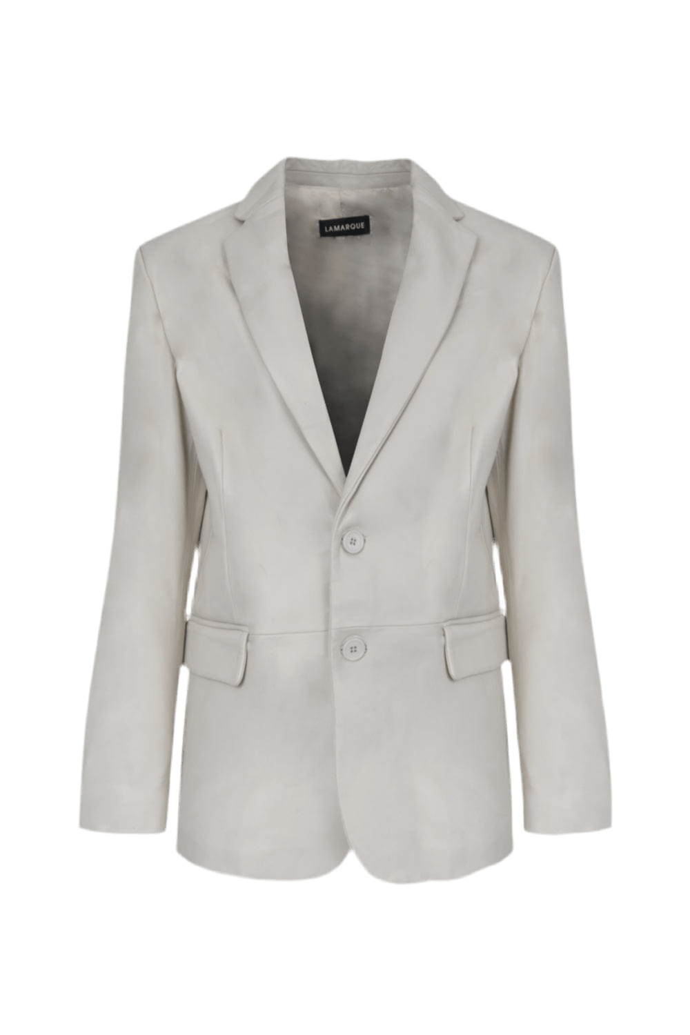 Lamarque - Blazer Couro Felina Gelo