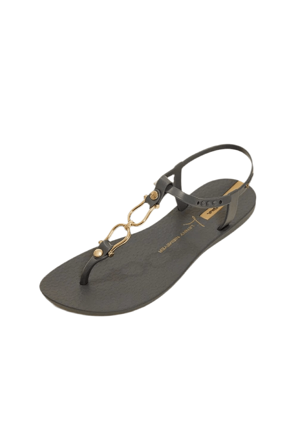 Lenny Niemeyer - Sandália Bridão Selaria Azul Cobalto