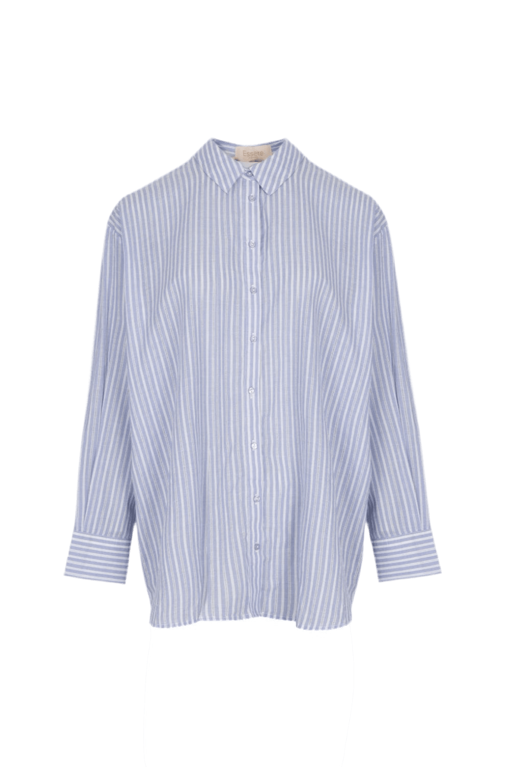 Essere Italiano - Camisa Manga Longa Listras Azul