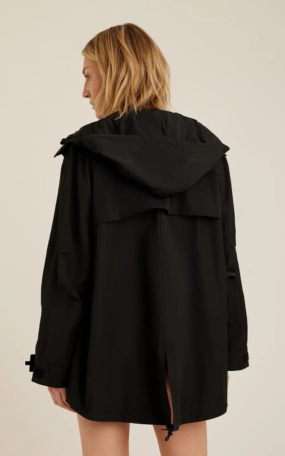 Lenny Niemeyer - Casaco Náutico com Capuz Preto