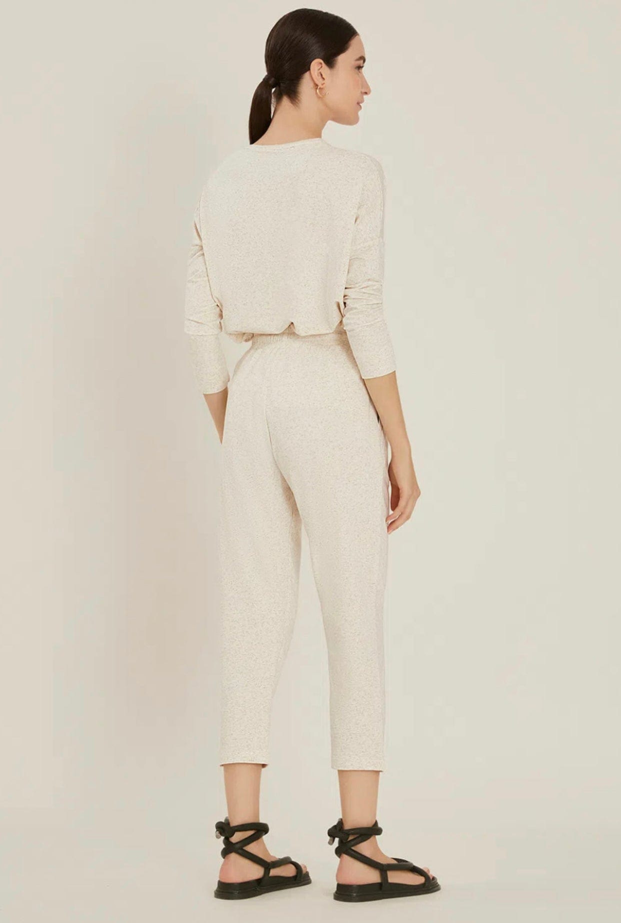 Lenny Niemeyer - Calça Moletinho Linho Natural