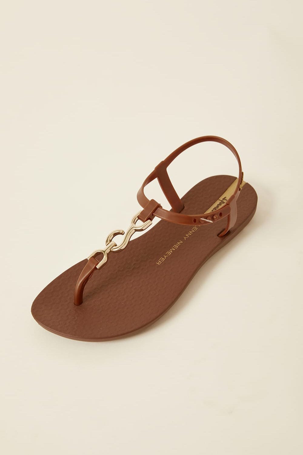 Lenny Niemeyer - Sandália Bridão Anzol Marrom