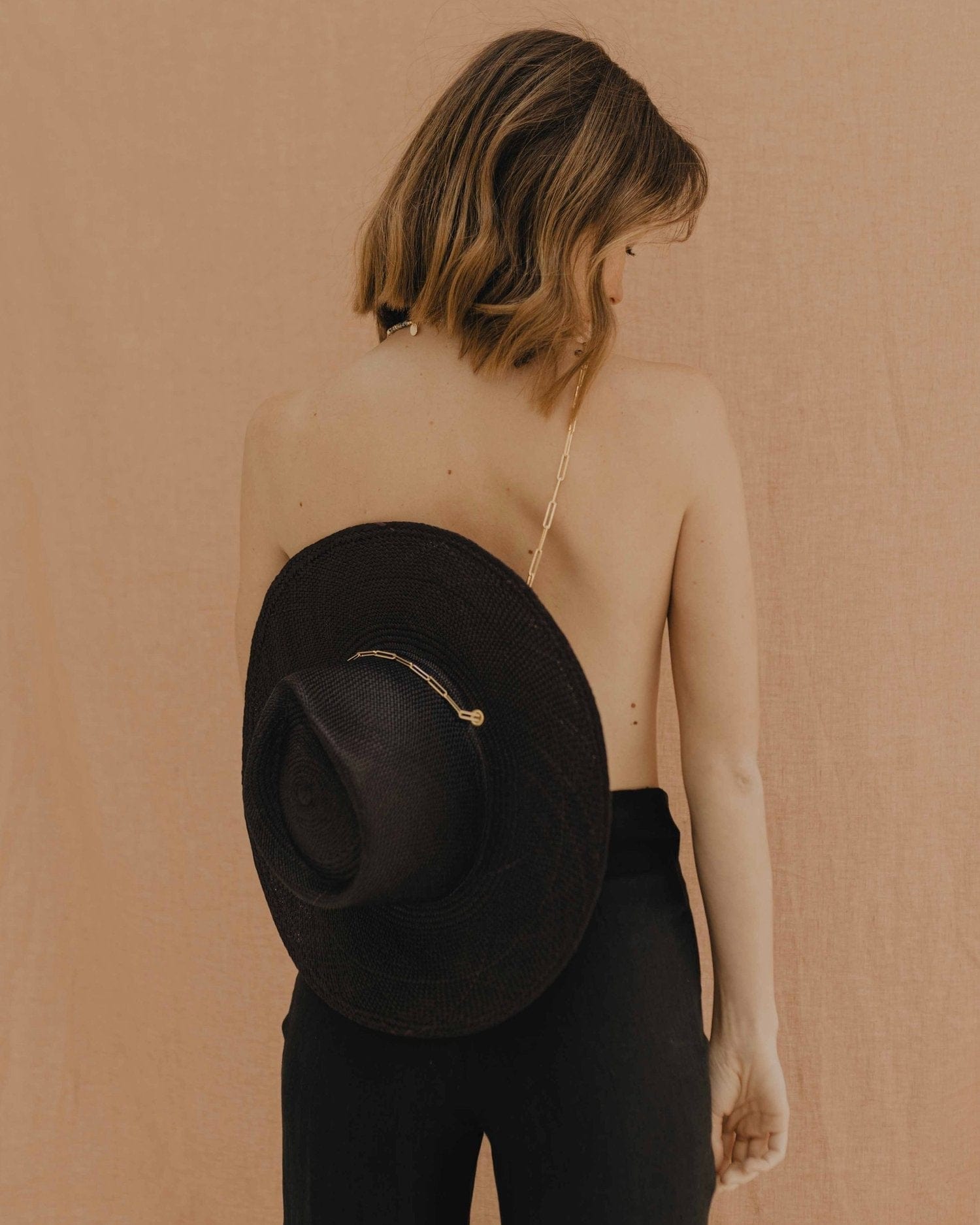 Van Palma - Chapéu de Palha Livy Junior 2 Preto