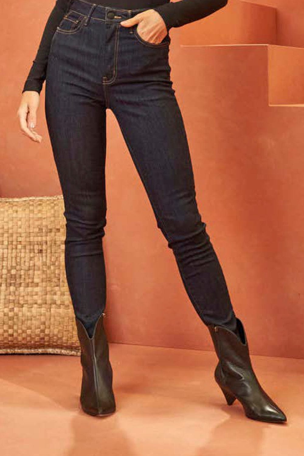 L'Cecci - Calça Jeans Skinny Stretch