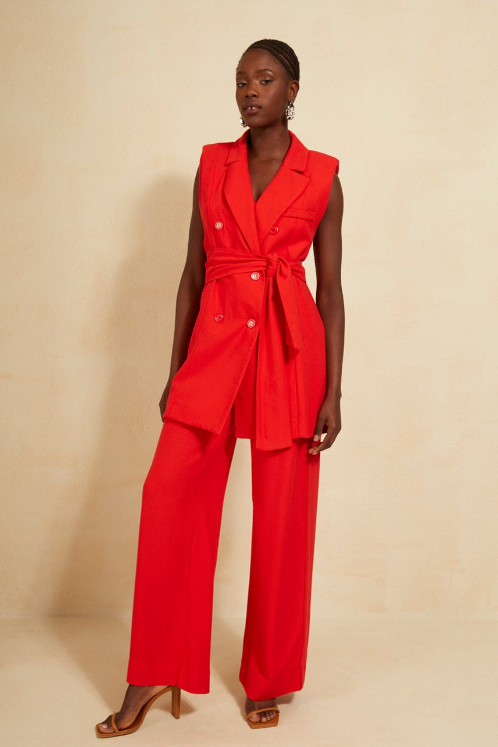 L'Cecci - Colete Vermelho