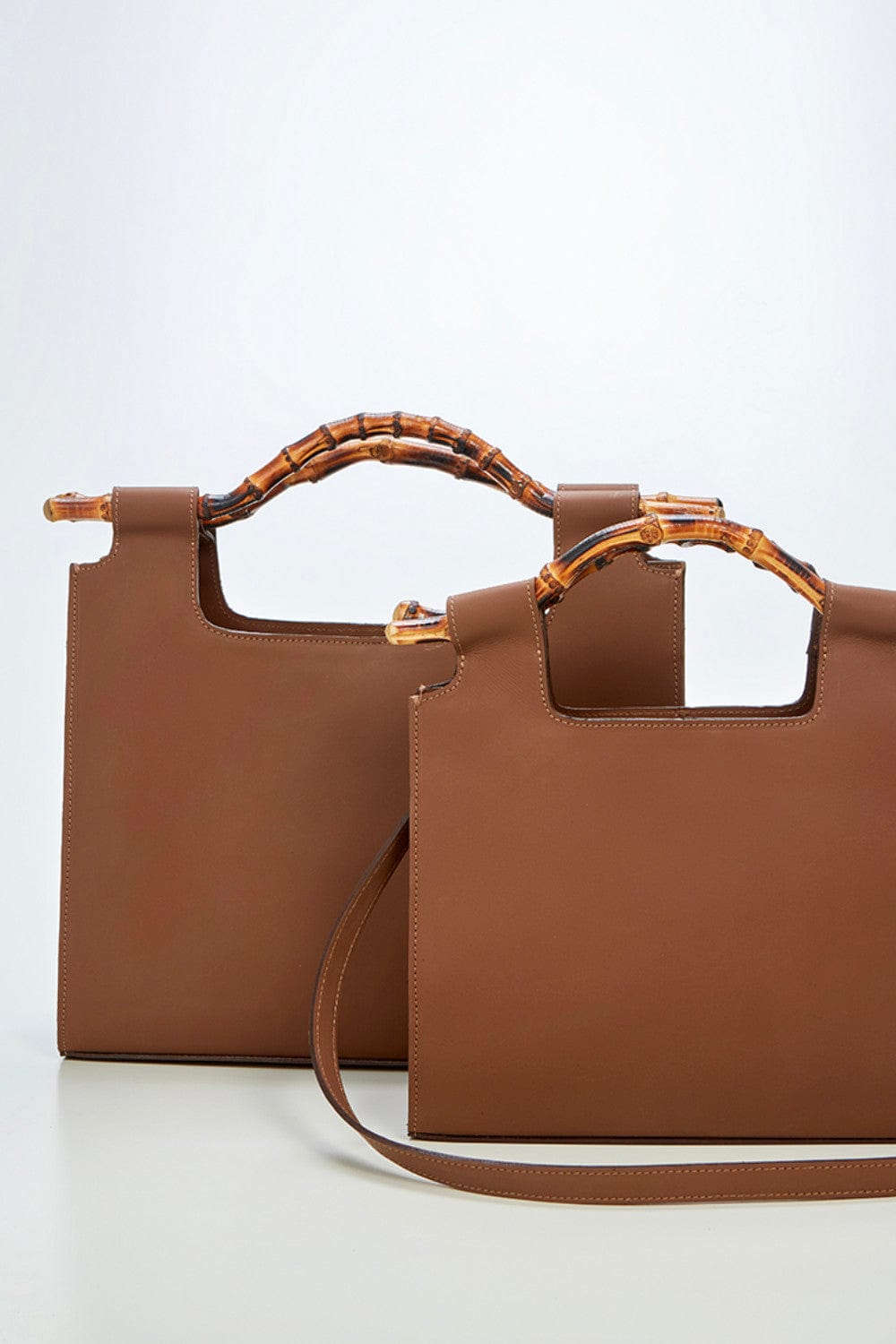 Glorinha Paranaguá - Bolsa Cartagena P Couro Marrom