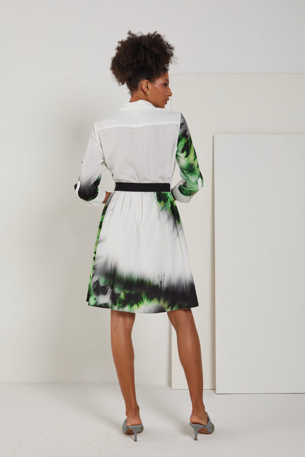 Spell - Vestido Curto Manga 3/4