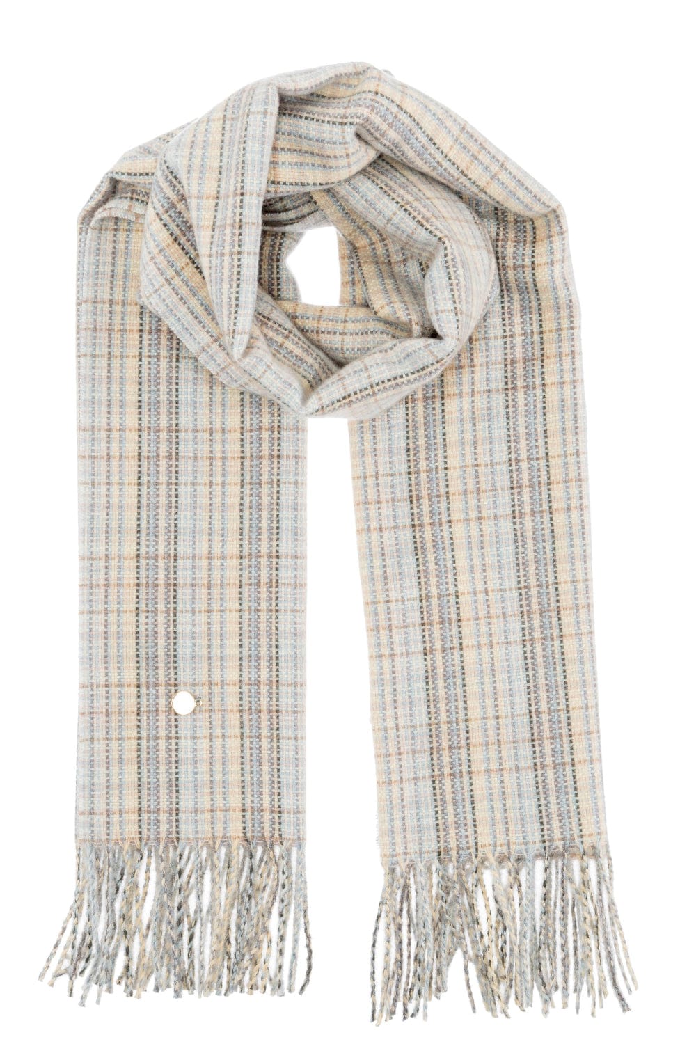 Alex Max - Cachecol Xadrez Cashmere Alessia Massimo