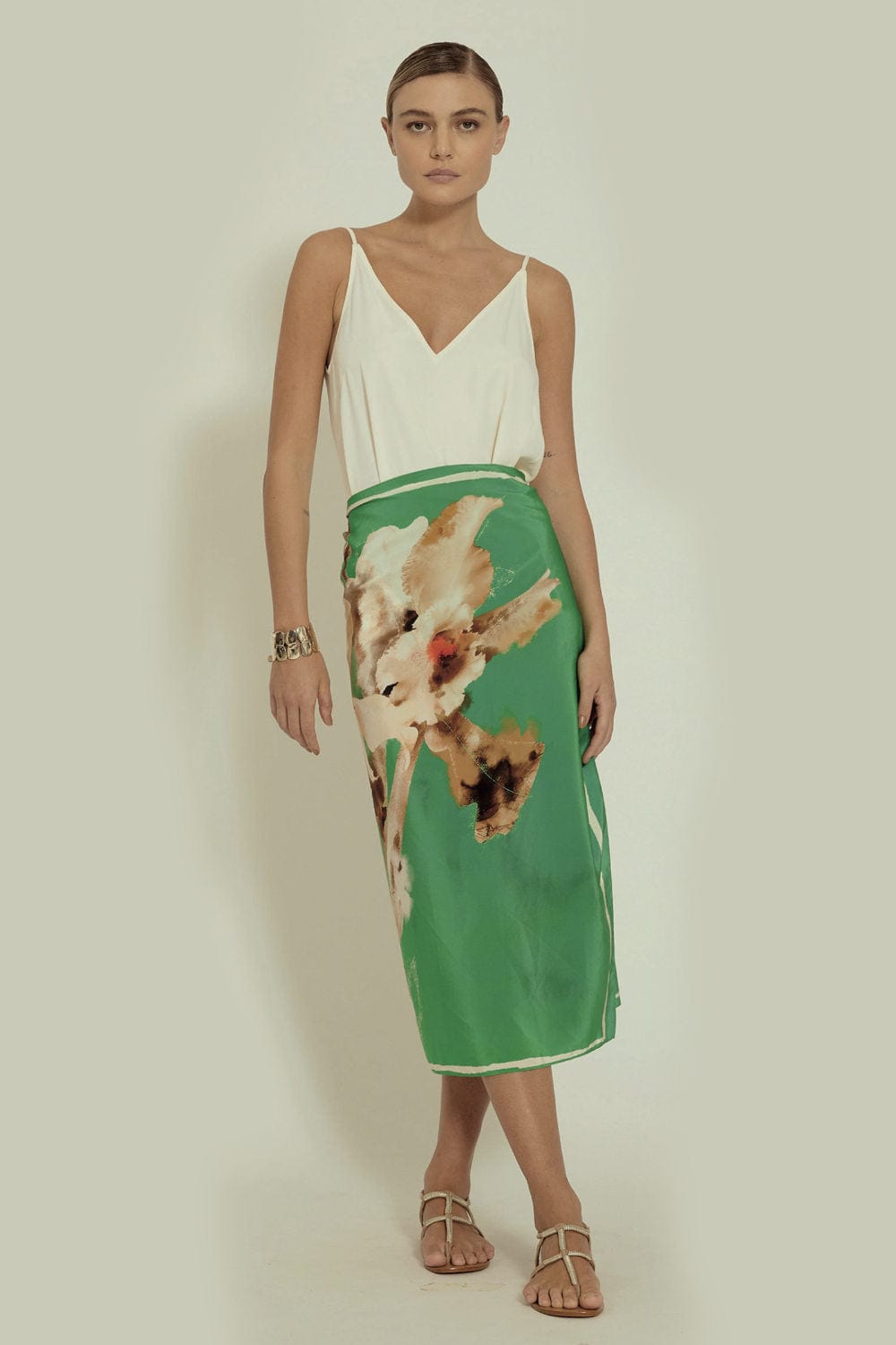 Lenny Niemeyer - Canga Pareô de Seda PREMIUM Iris