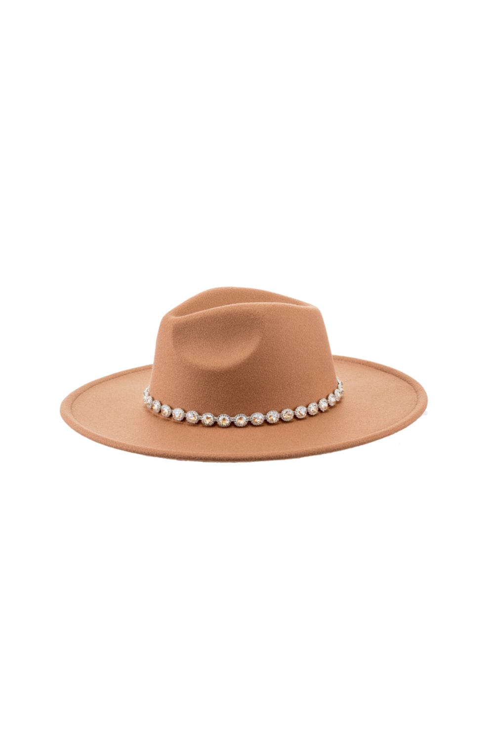 Alex Max - Chapéu Lã com Acessório Caramelo