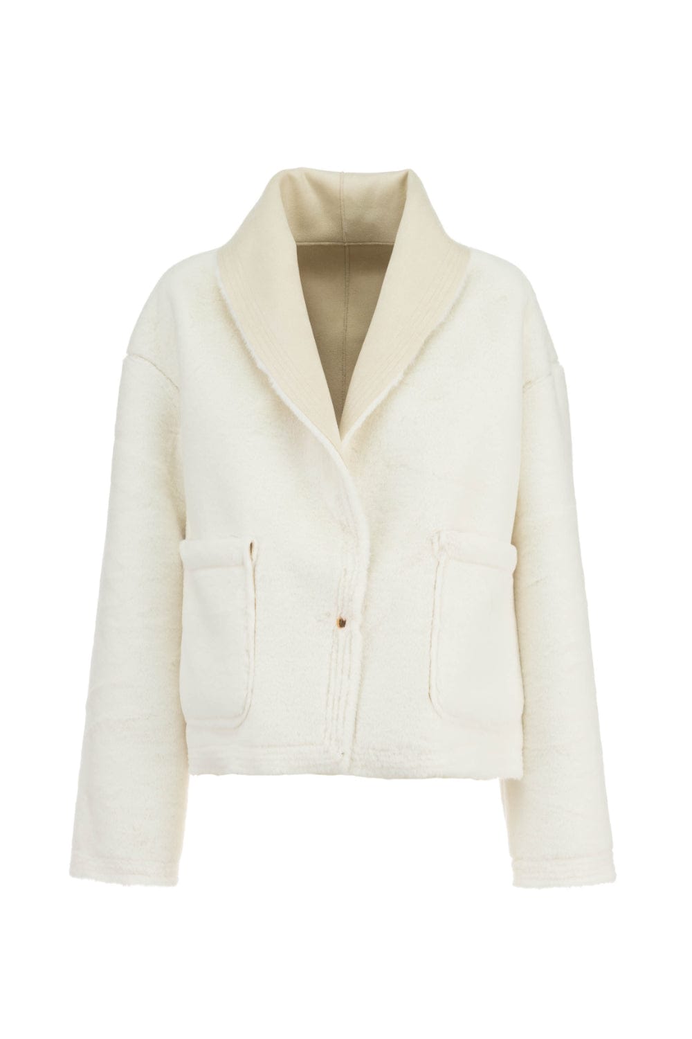 Alex Max - Casaco Curto Off White