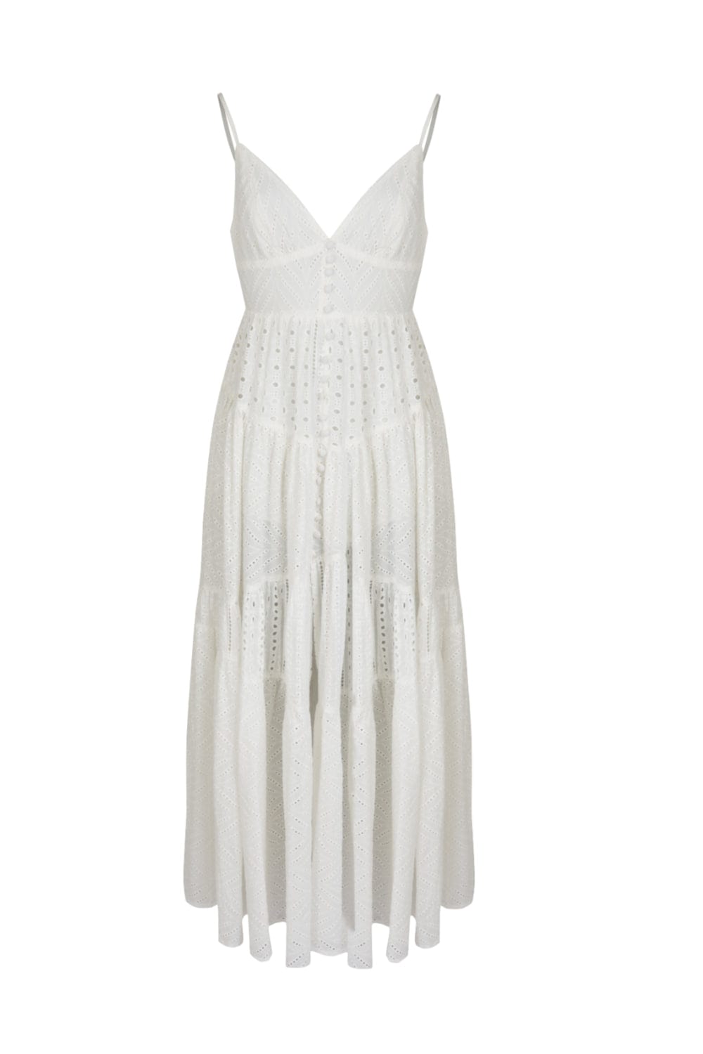 Tissé - Vestido AR Amana Off White