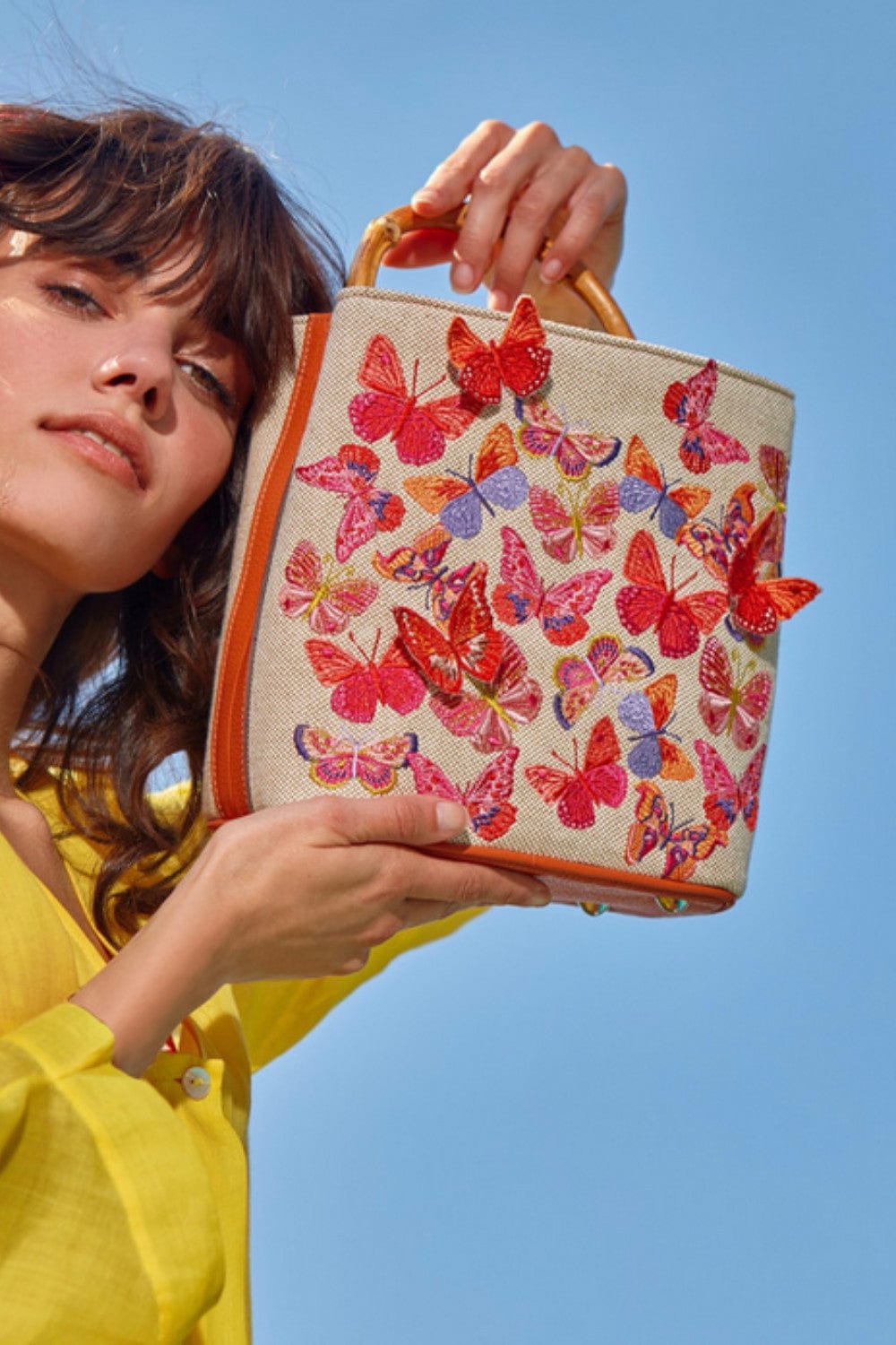 Glorinha Paranaguá - Bolsa Siena Canvas Bordado