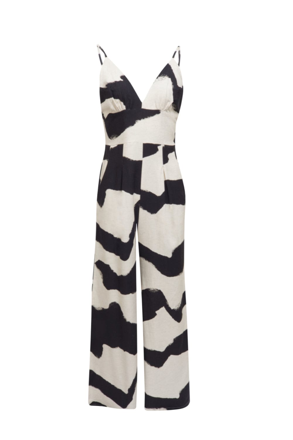 MOB - Macacão Pantalona Estampa Painting