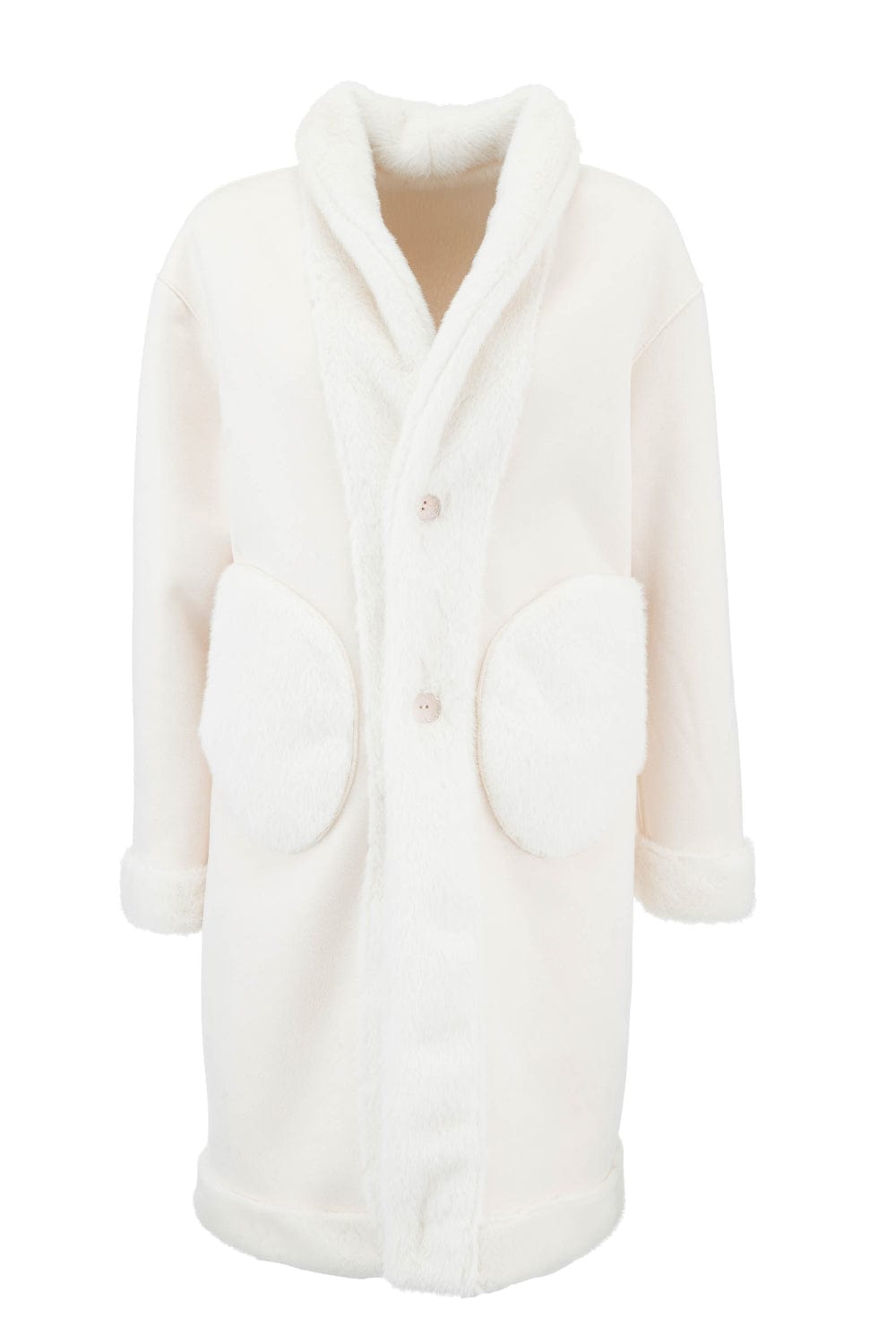 Alex Max - Sobretudo Alessia Massimo Off White