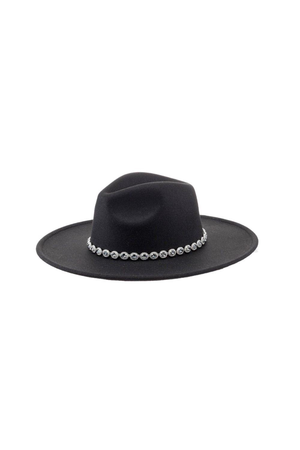 Alex Max - Chapéu Lã com Acessório Preto