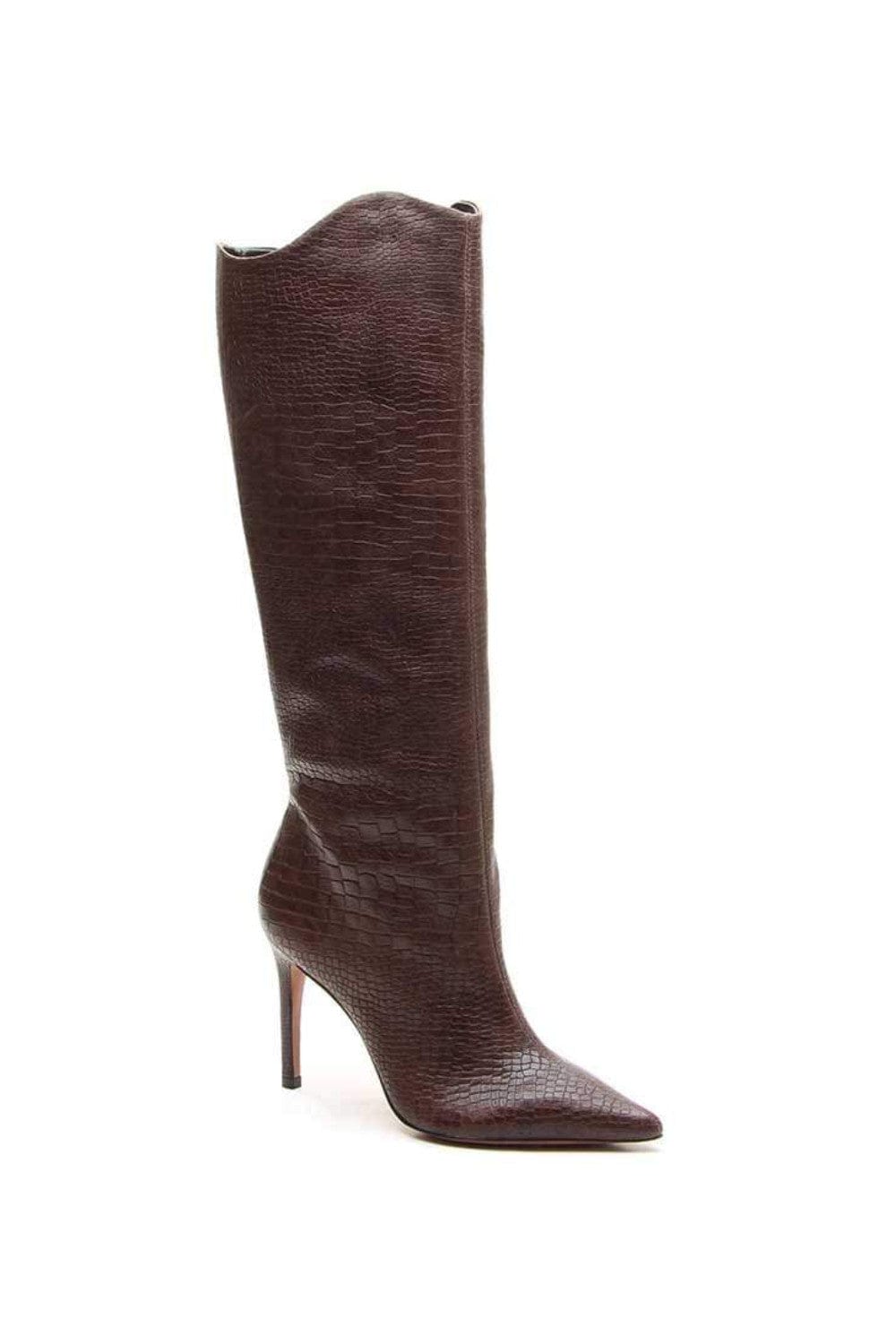 Vicenza - Bota Western Cano Alto Marrom