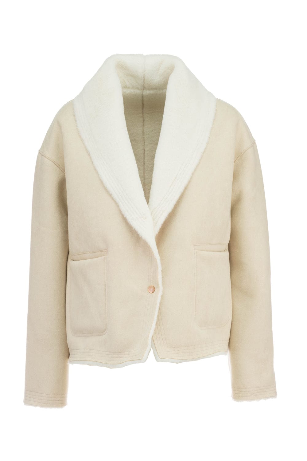 Alex Max - Casaco Curto Off White