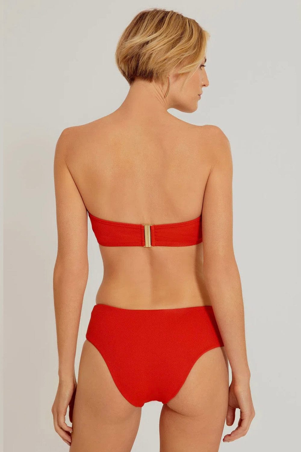 Lenny Niemeyer - Calça Alta Básica Caqui