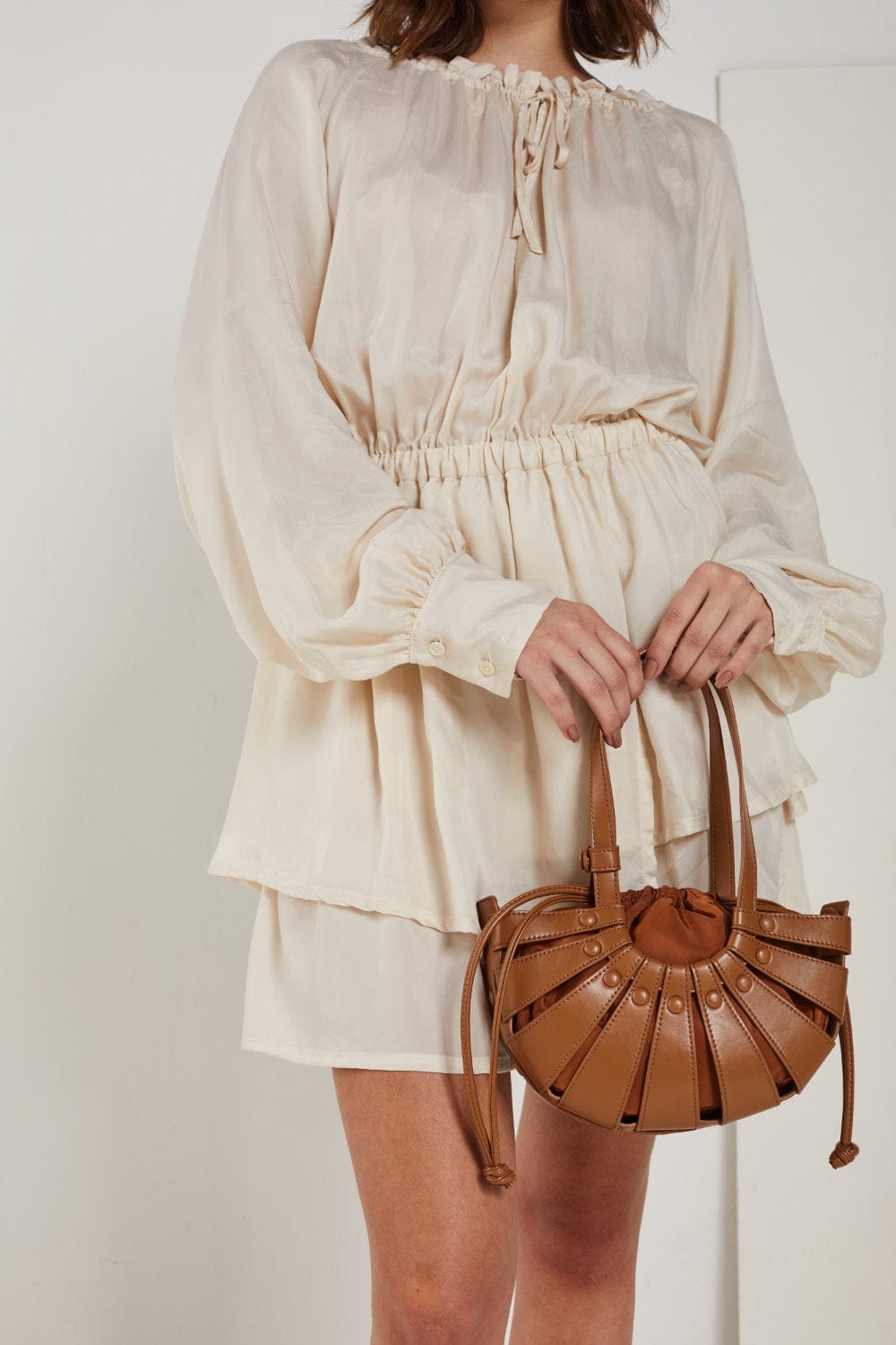 Bolsa Stephanny de Mão e Tira Colo