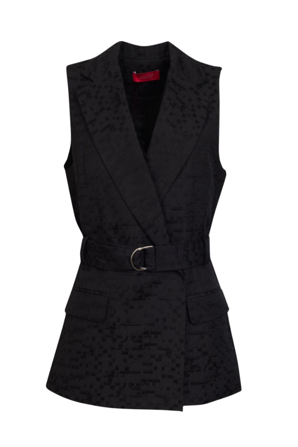 Viviane Furrier - Colete Alfaiataria Preto