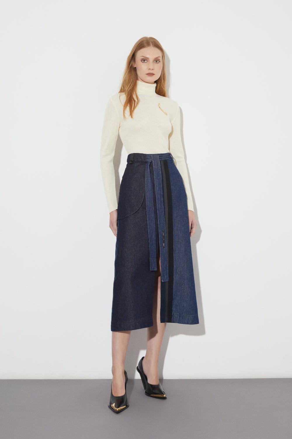 Coven - Blusa Manga Longa Tricot Off White