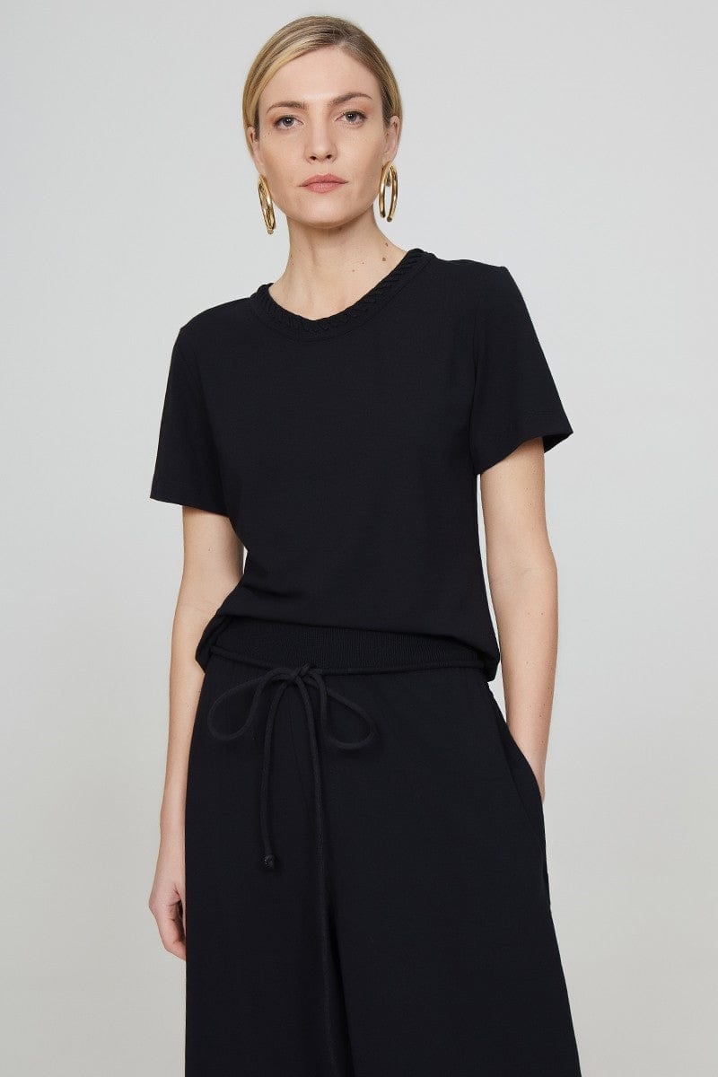 Coven - Blusa Manga Curta Malha Stretto AL