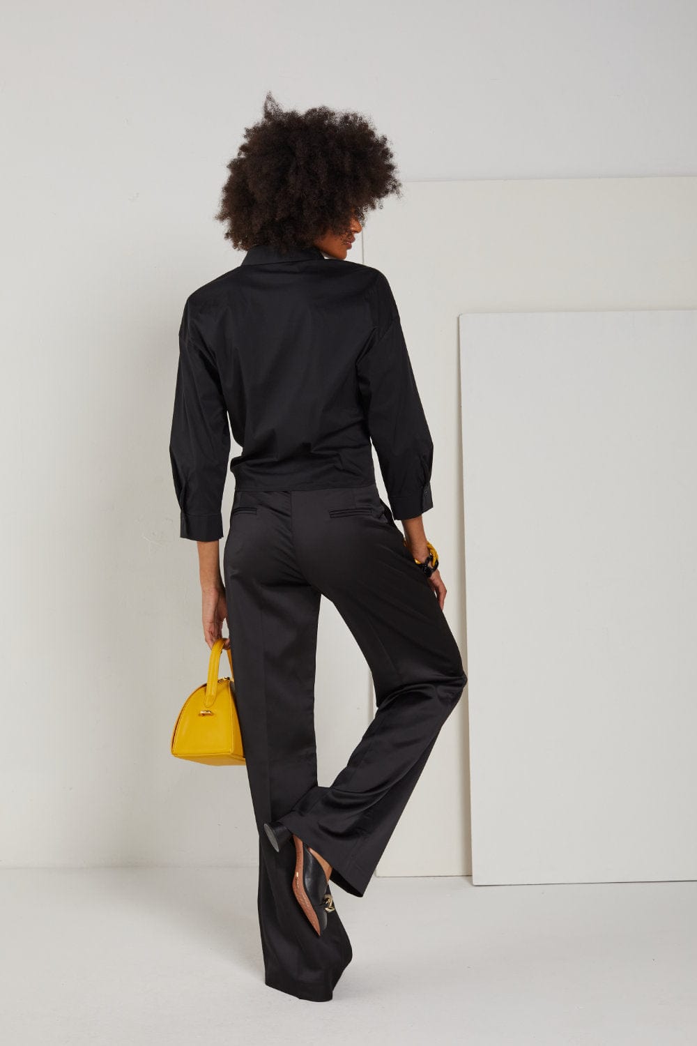 Access - Camisa Cropped Manga Longa