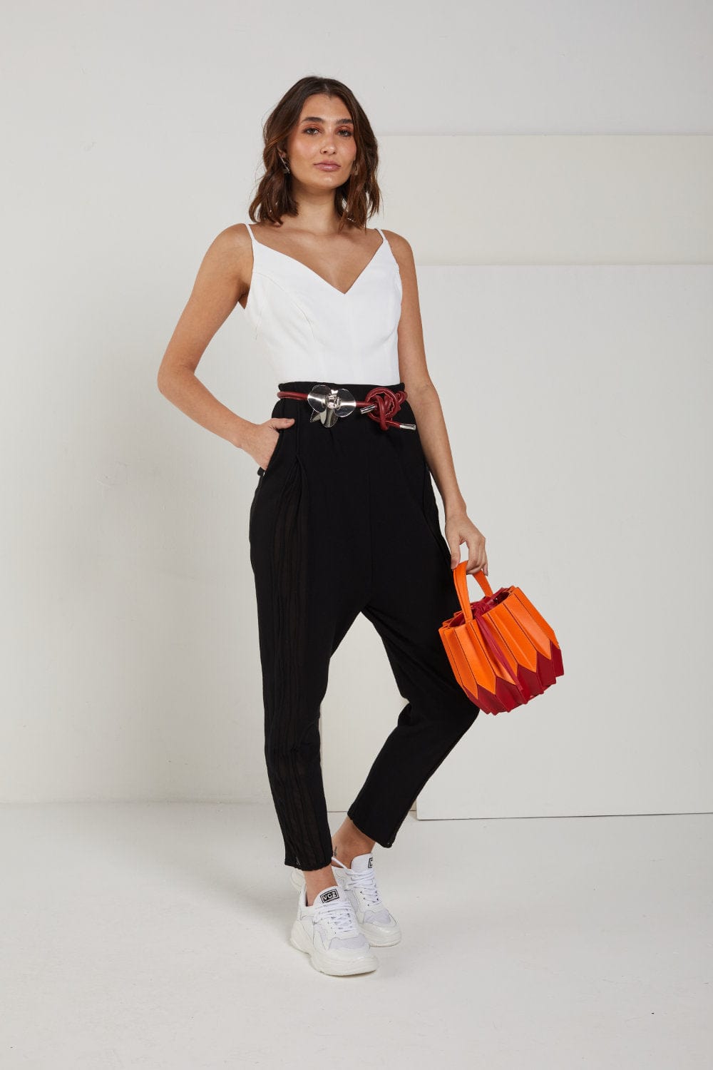 Oblique Creations - Calça Alfaiataria Preto