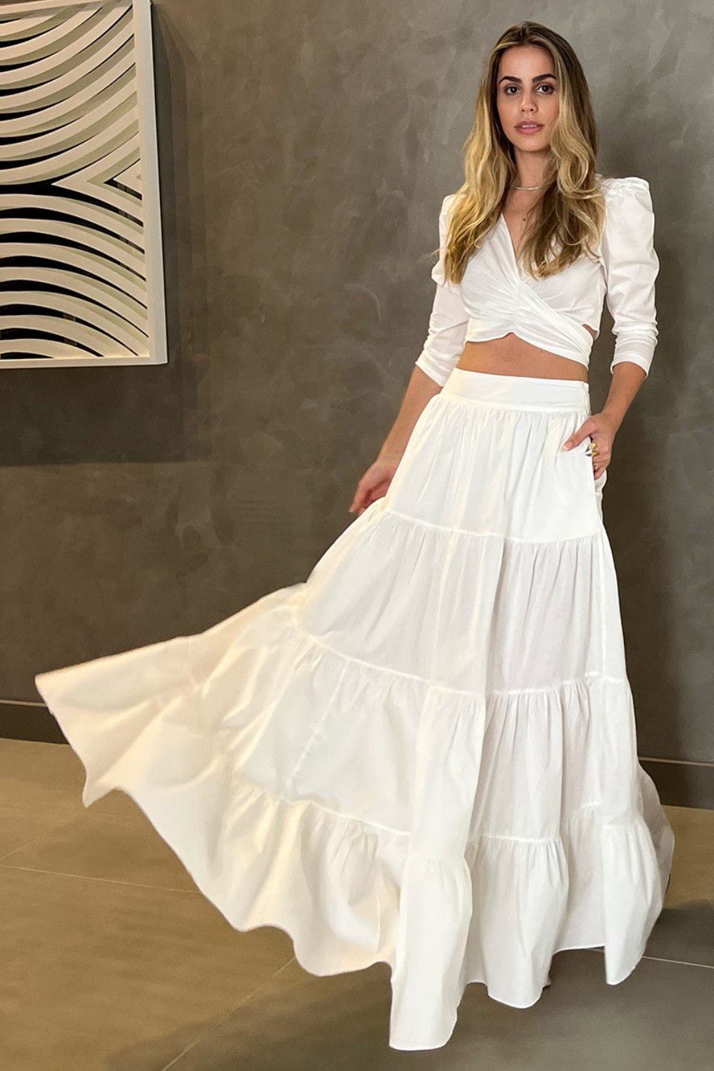 Coolrated - Saia Longa Tricoline